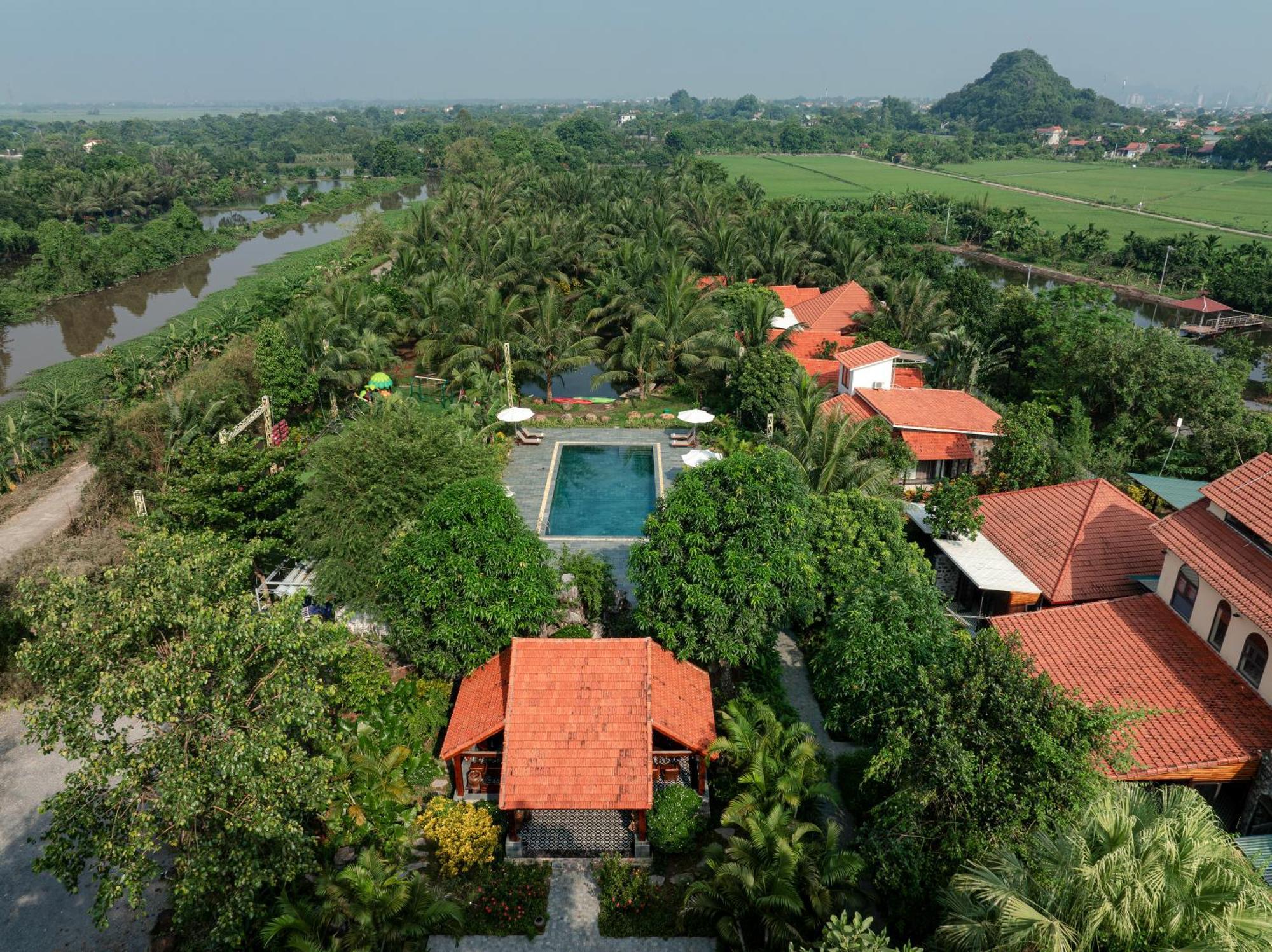 Nature Garden Ecolodge Ниньбинь Экстерьер фото