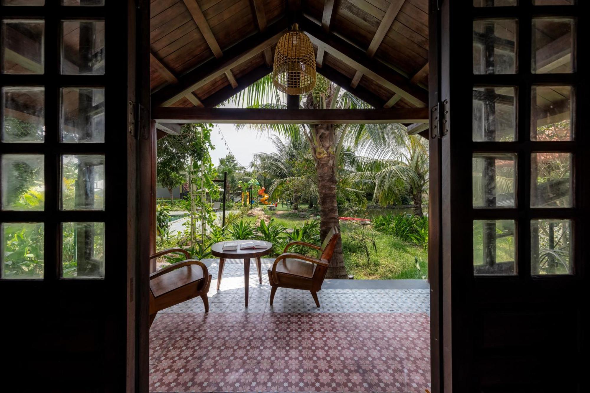 Nature Garden Ecolodge Ниньбинь Экстерьер фото