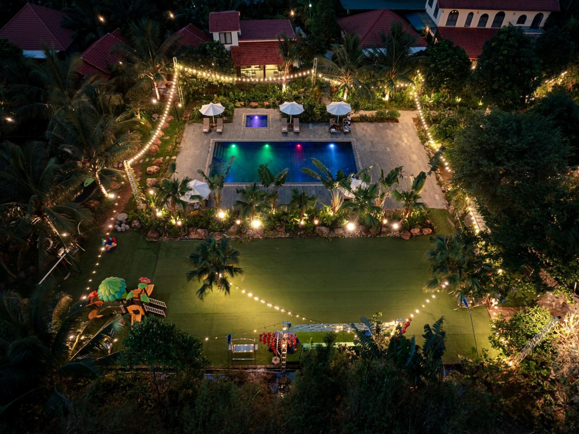 Nature Garden Ecolodge Ниньбинь Экстерьер фото