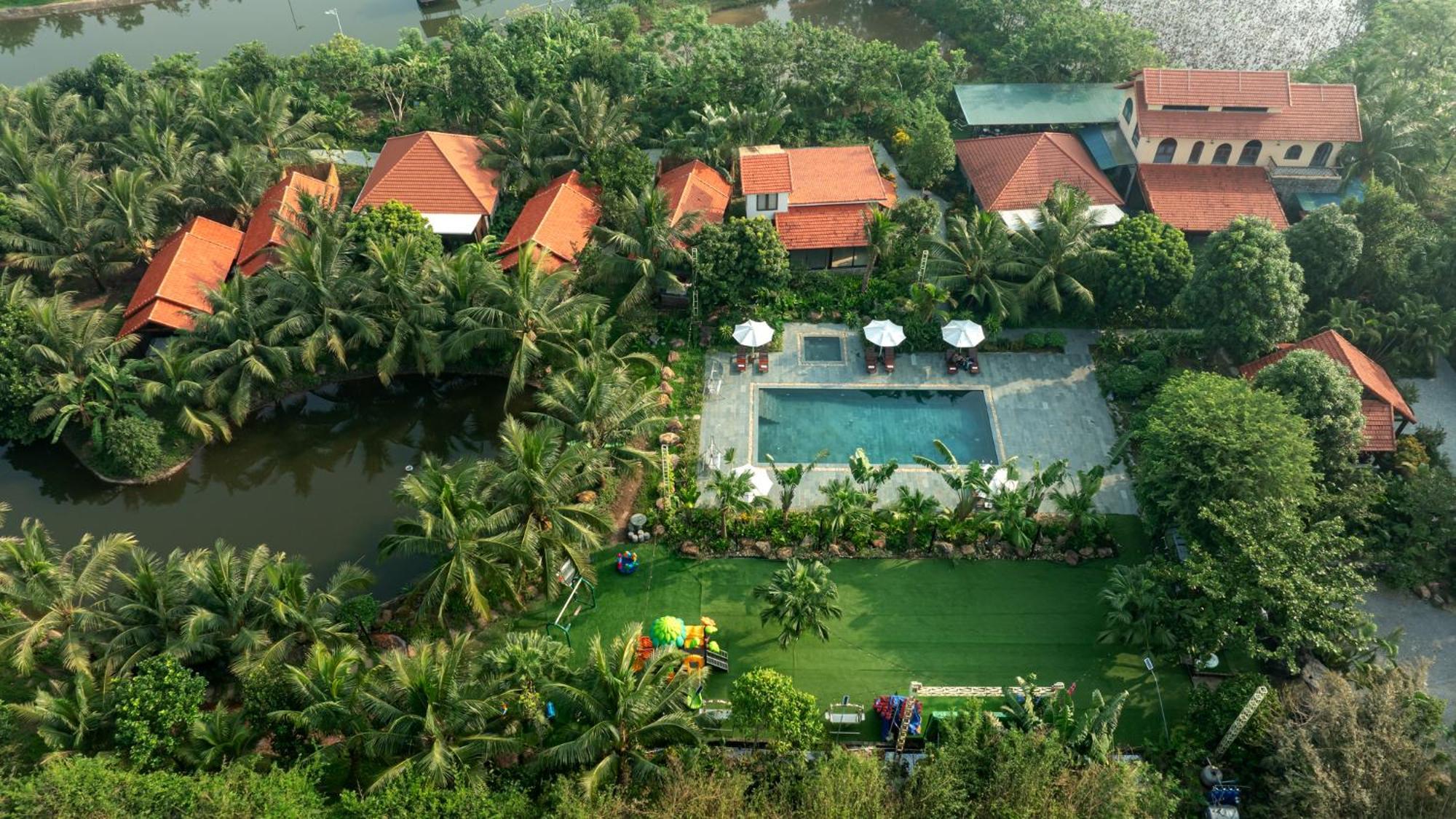Nature Garden Ecolodge Ниньбинь Экстерьер фото