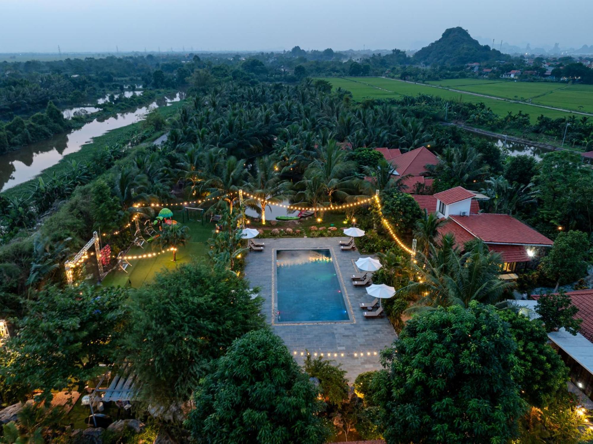 Nature Garden Ecolodge Ниньбинь Экстерьер фото