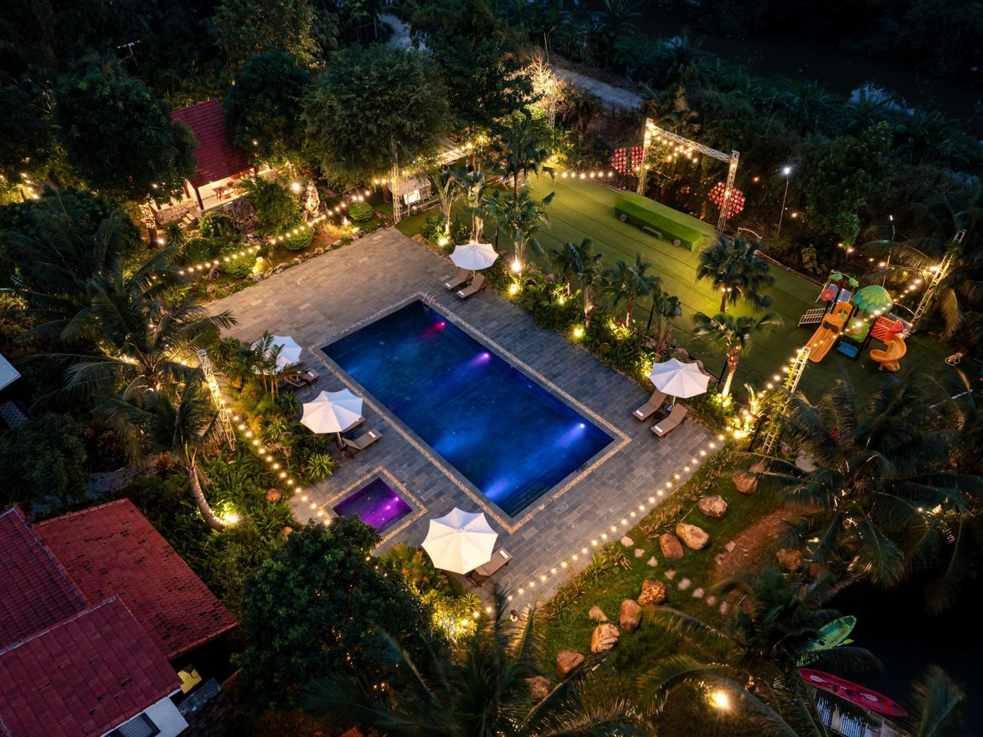 Nature Garden Ecolodge Ниньбинь Экстерьер фото