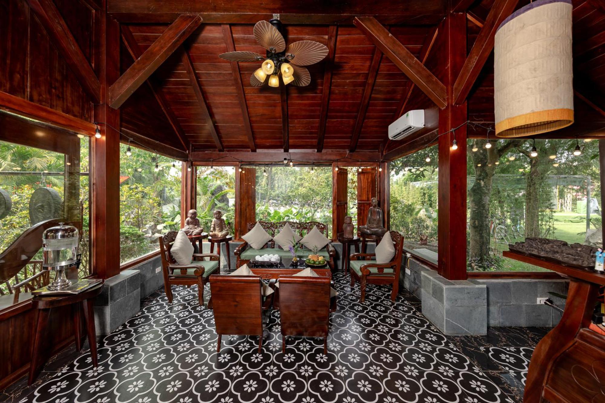 Nature Garden Ecolodge Ниньбинь Экстерьер фото